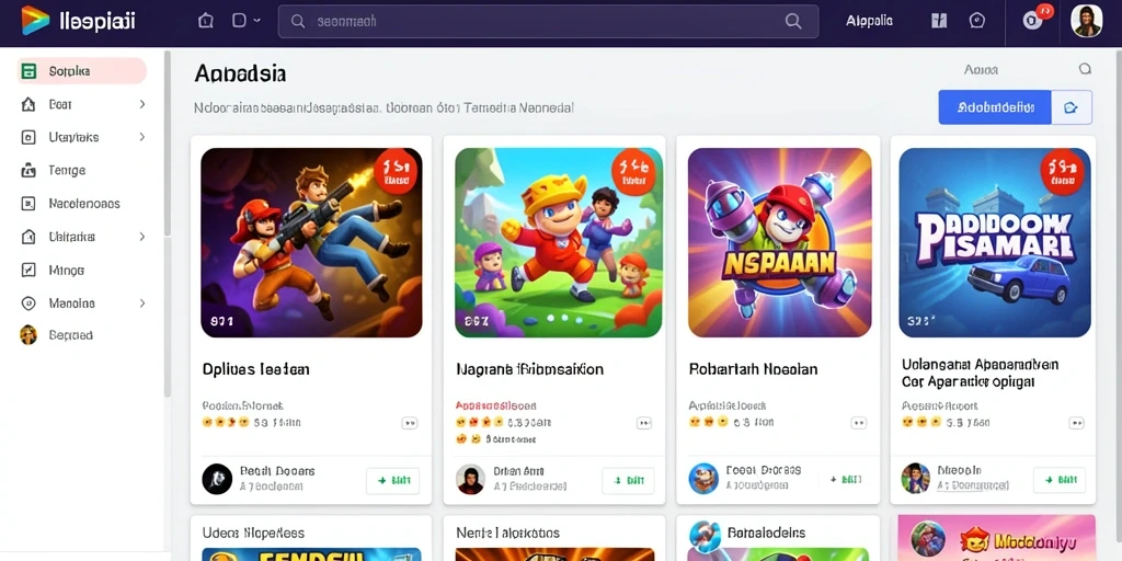 Tangkapan layar menampilkan fitur sosial untuk bermain bersama teman.