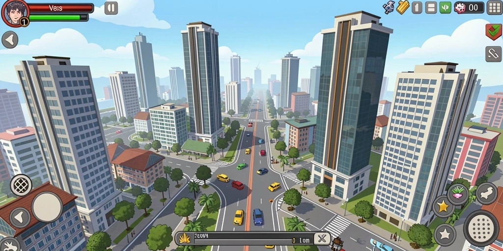 Tangkapan layar memperlihatkan momen kompetisi multiplayer yang seru.