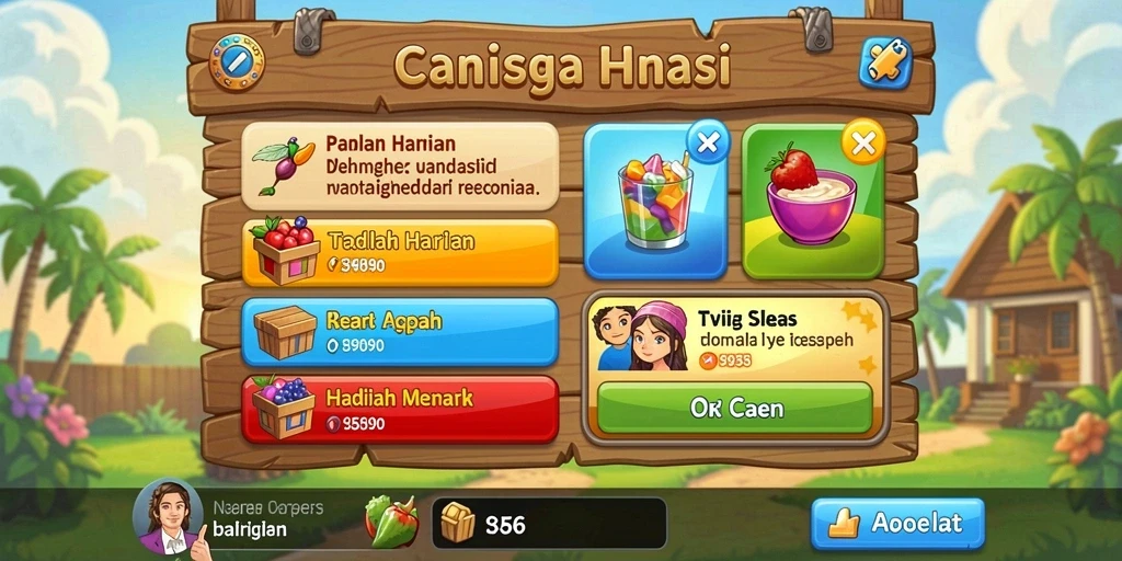 Screenshot mode permainan menampilkan grafis yang tajam.