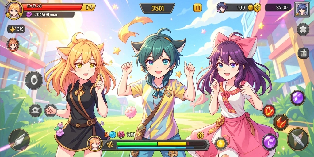 Sesi permainan multiplayer yang seru dan interaktif.