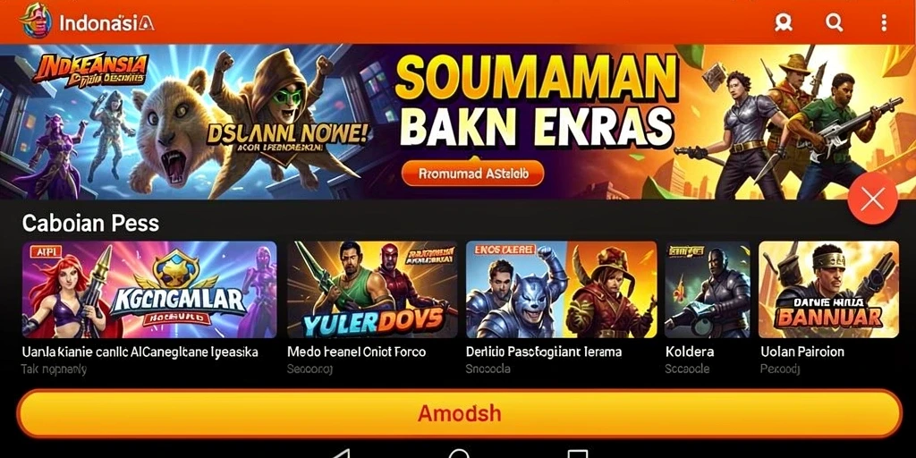 Berbagai pilihan permainan slot yang menghibur dan menarik.