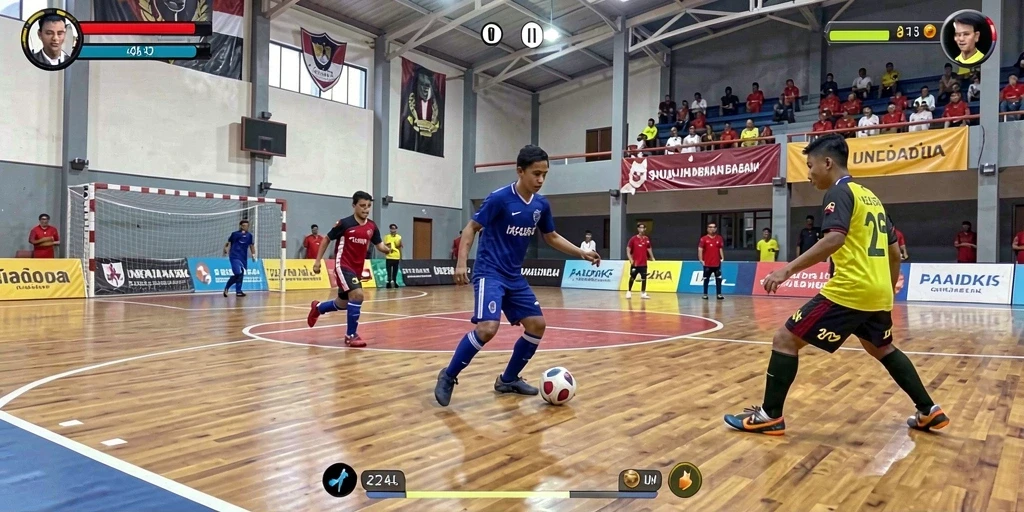Momen seru saat menyelesaikan level menantang.