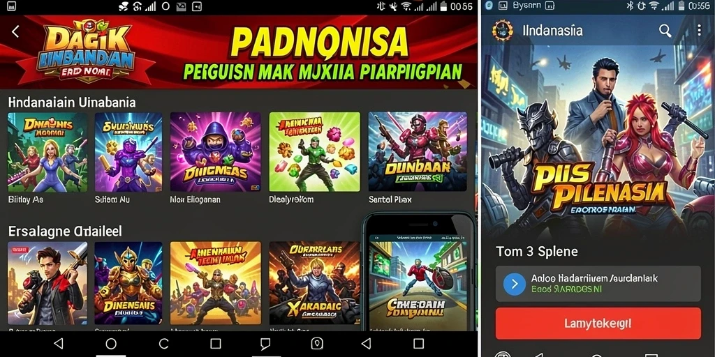 Screenshot dari item-item baru di MAPNA777.