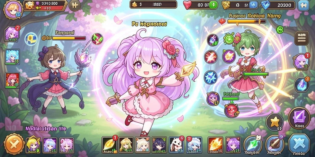 Fitur multiplayer yang memungkinkan bermain dengan teman.
